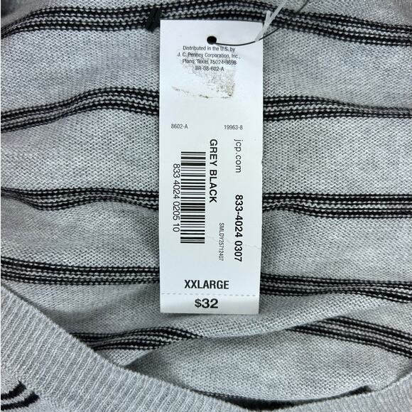 Worthington Women’s V Neck Lightweight Sweater, Gray, size XXL - Picture 9 of 11